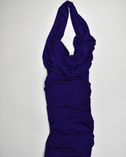Purple Halter Dress