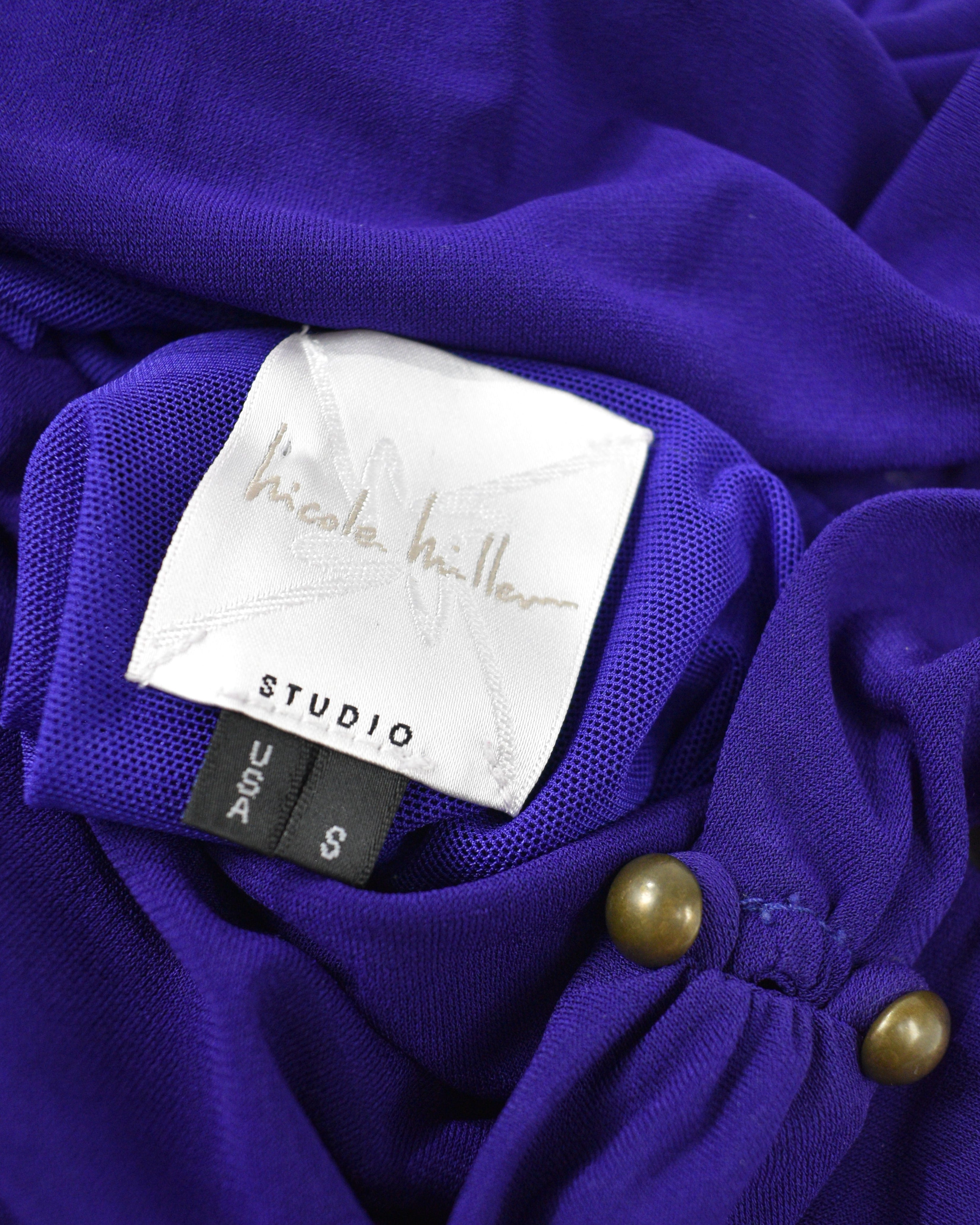 Purple Halter Dress