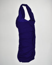 Purple Halter Dress