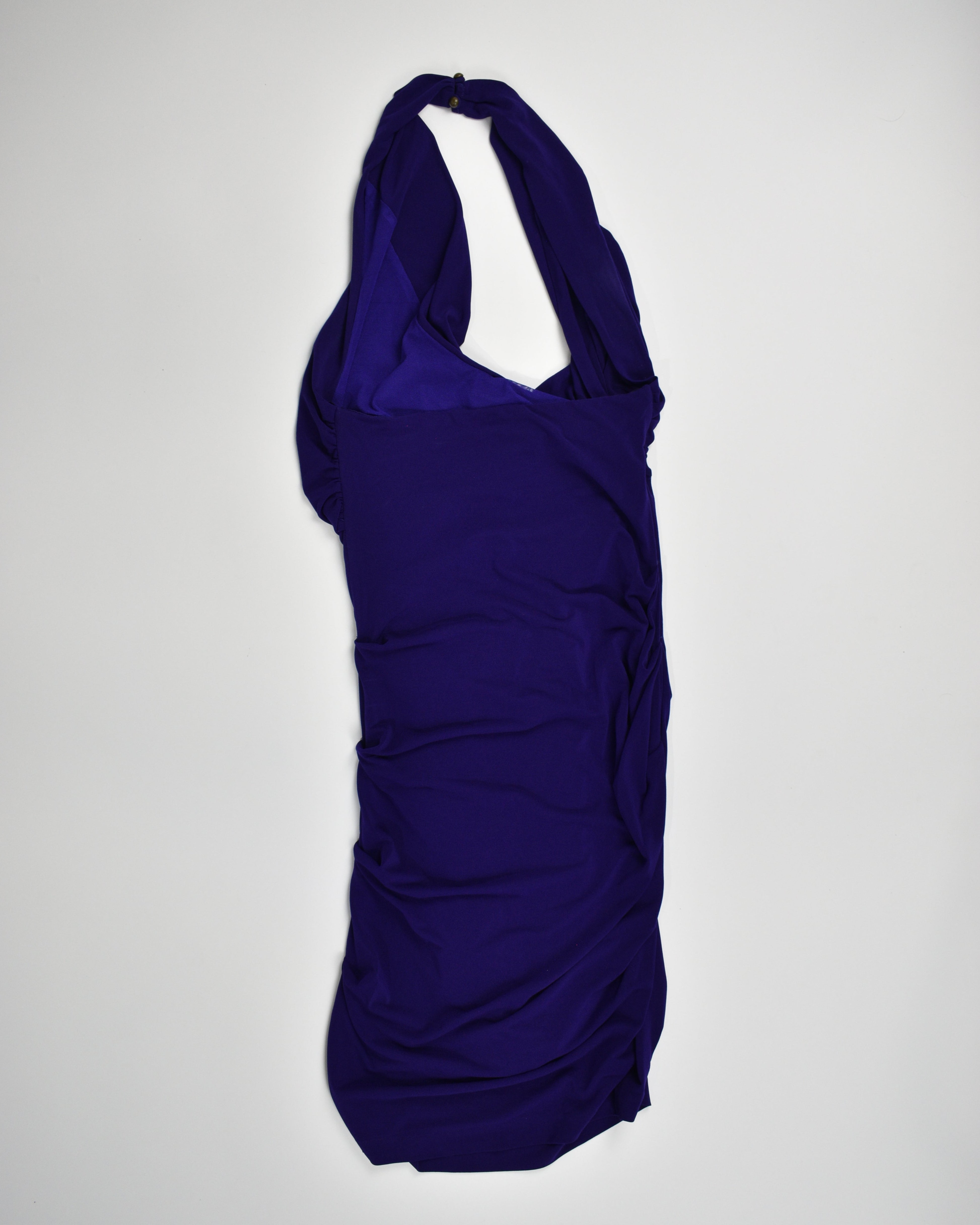 Purple Halter Dress