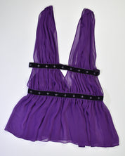 Victoria's Secret Purple Sheer Slip