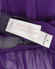 Victoria's Secret Purple Sheer Slip