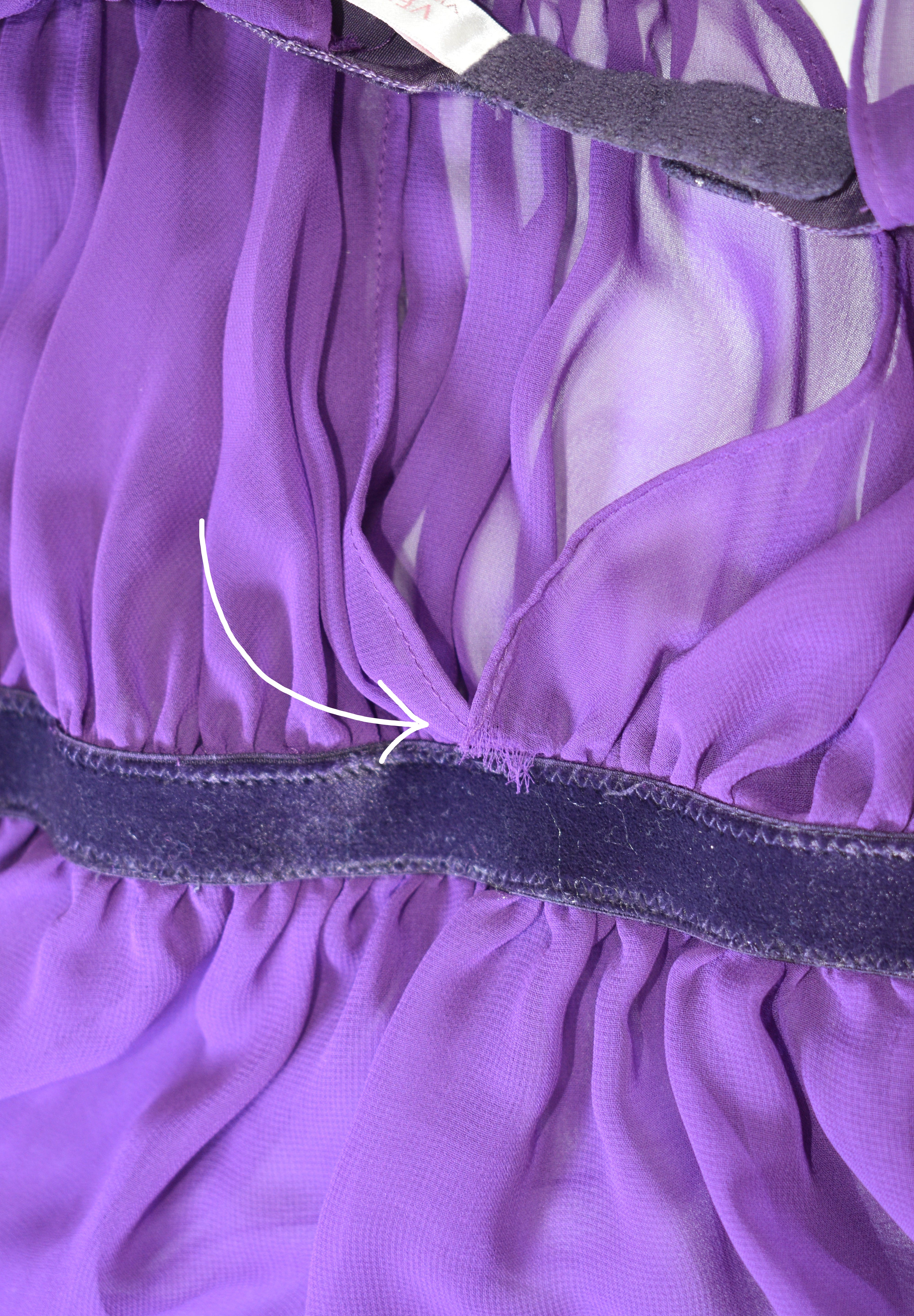 Victoria's Secret Purple Sheer Slip