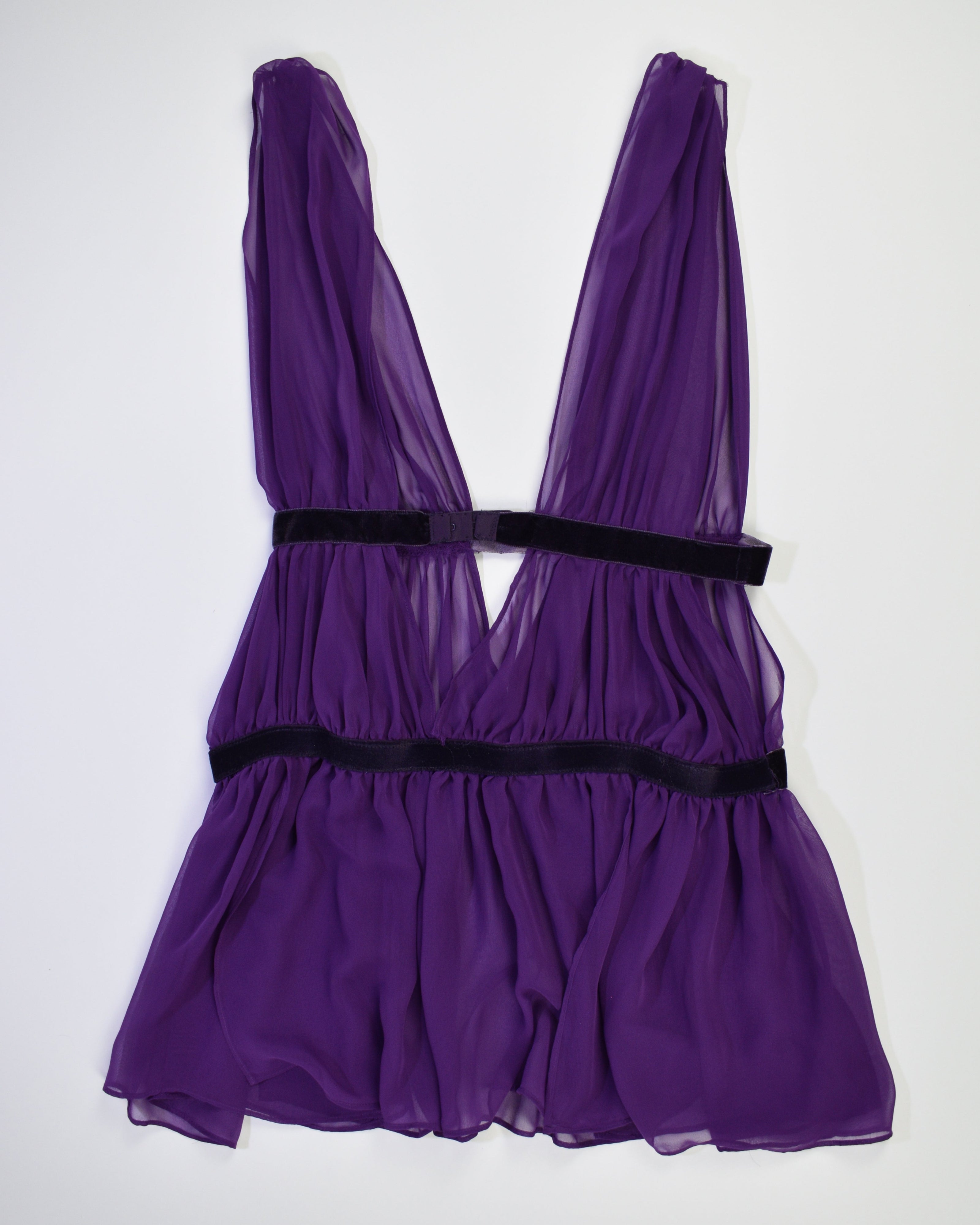 Victoria's Secret Purple Sheer Slip