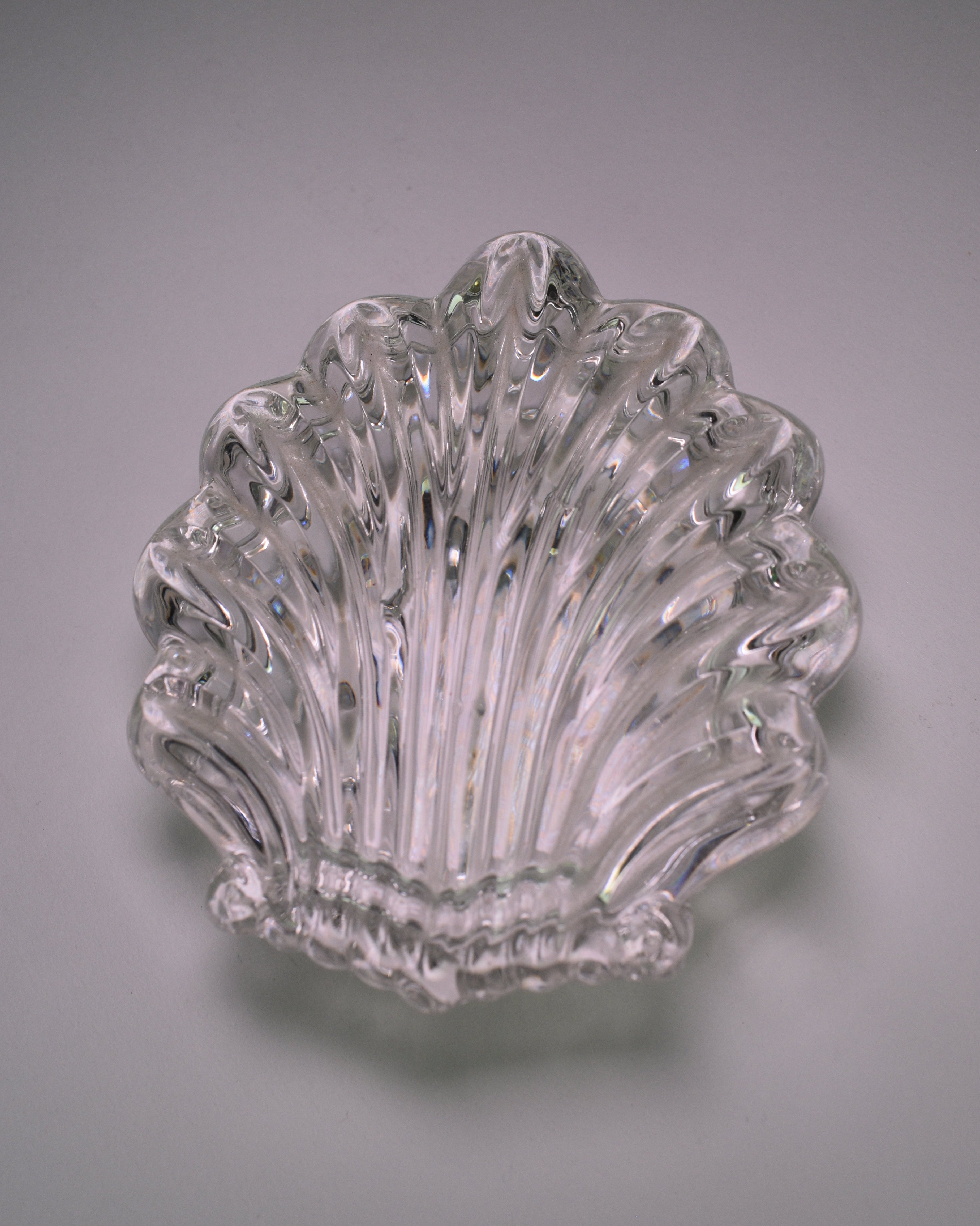 Glass Shell Keepsake Jar