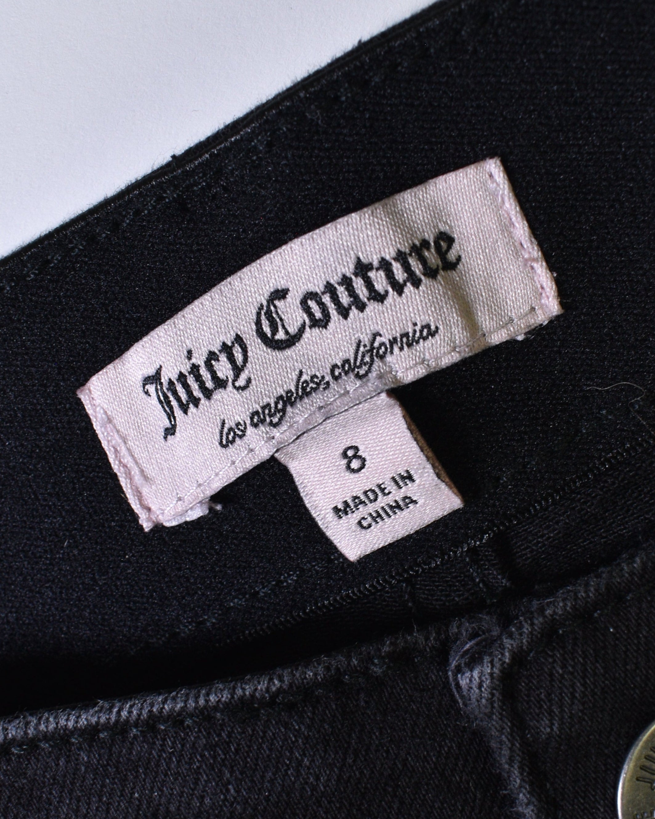 Juicy Couture Black Jeans