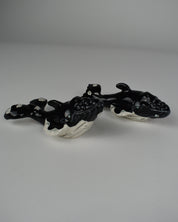 Whale Salt & Pepper Shakers