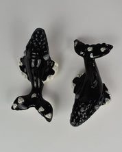 Whale Salt & Pepper Shakers