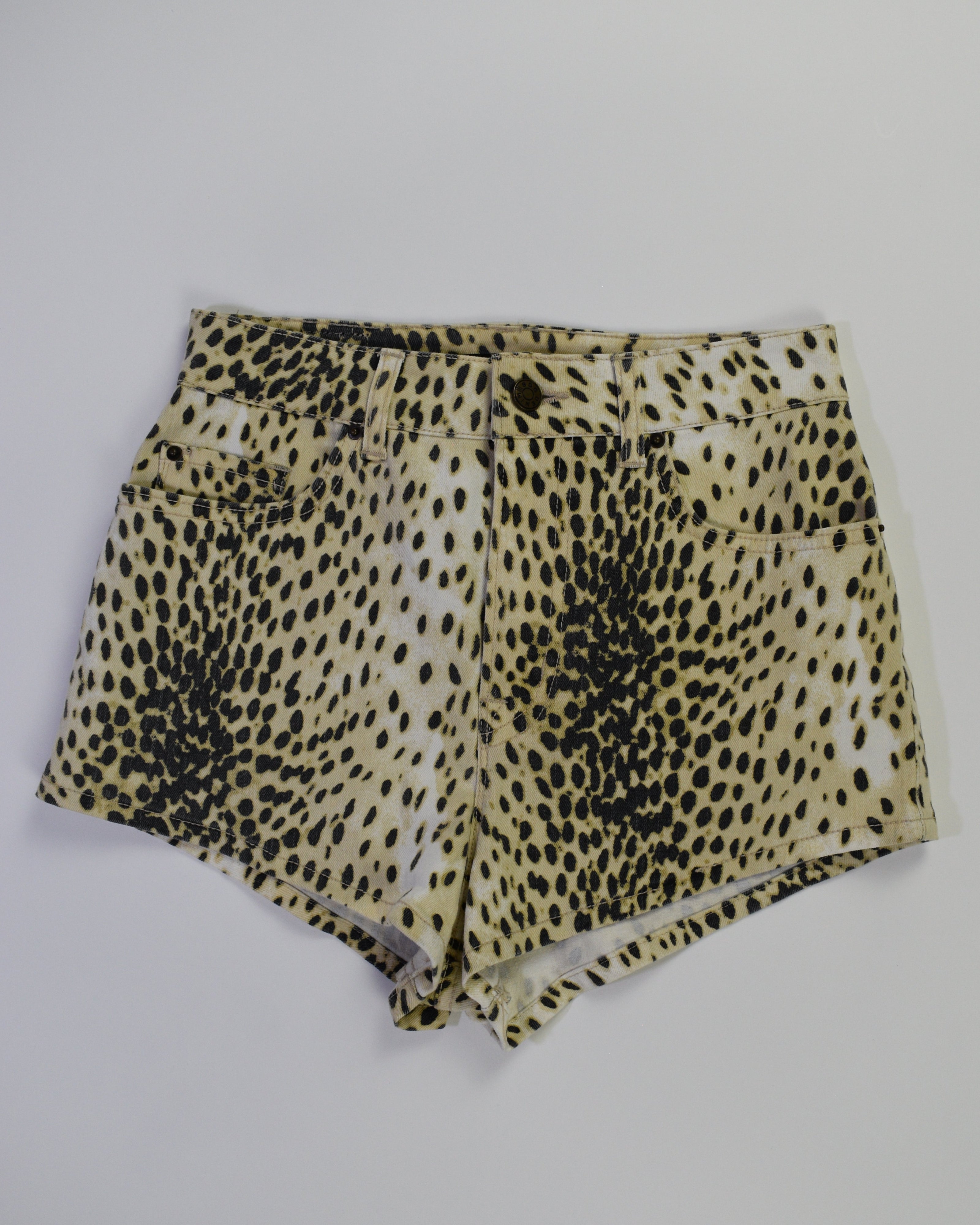 Cheetah Micro High Waisted Shorts
