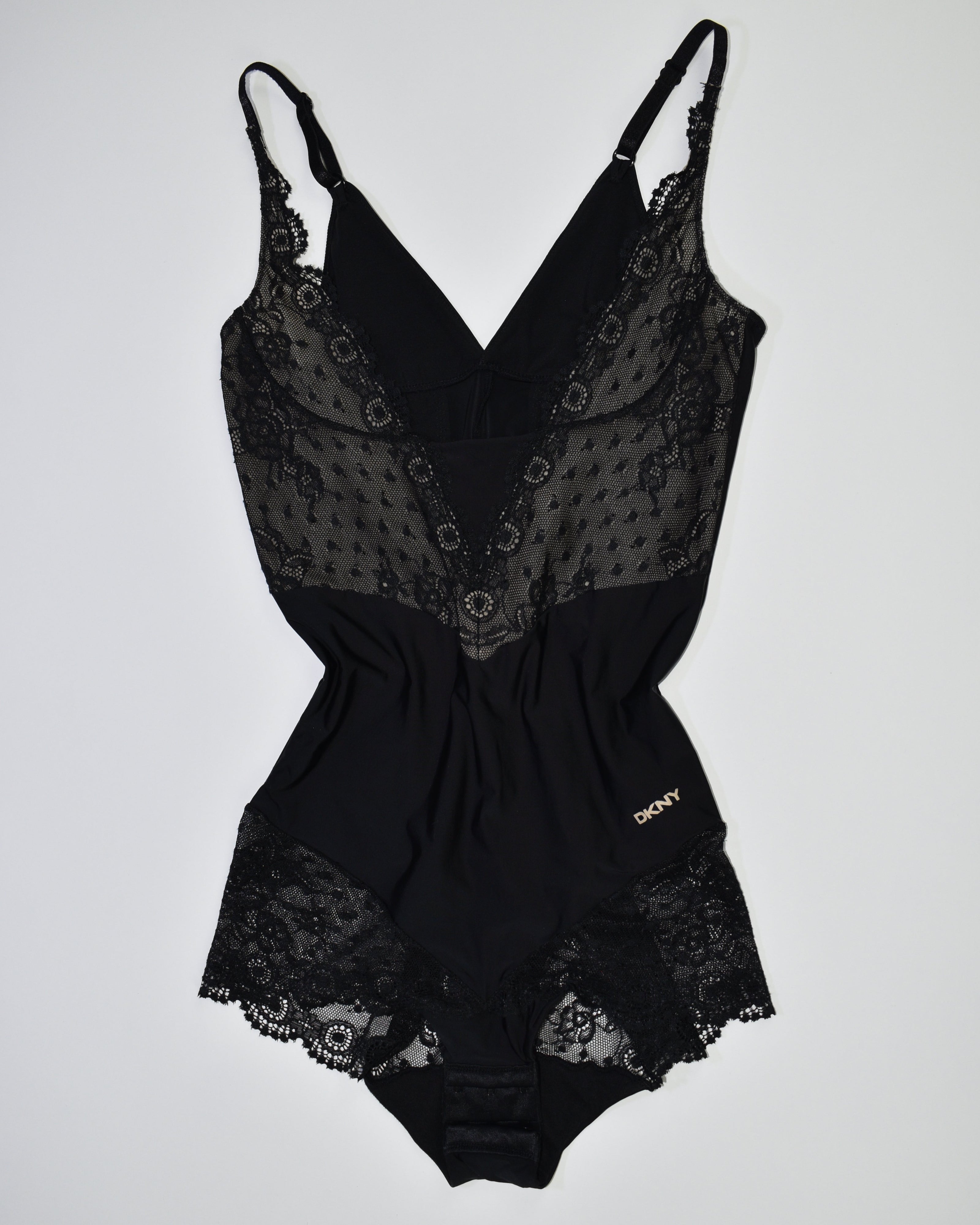 Black Lace Bodysuit 1