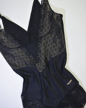 Black Lace Bodysuit 1
