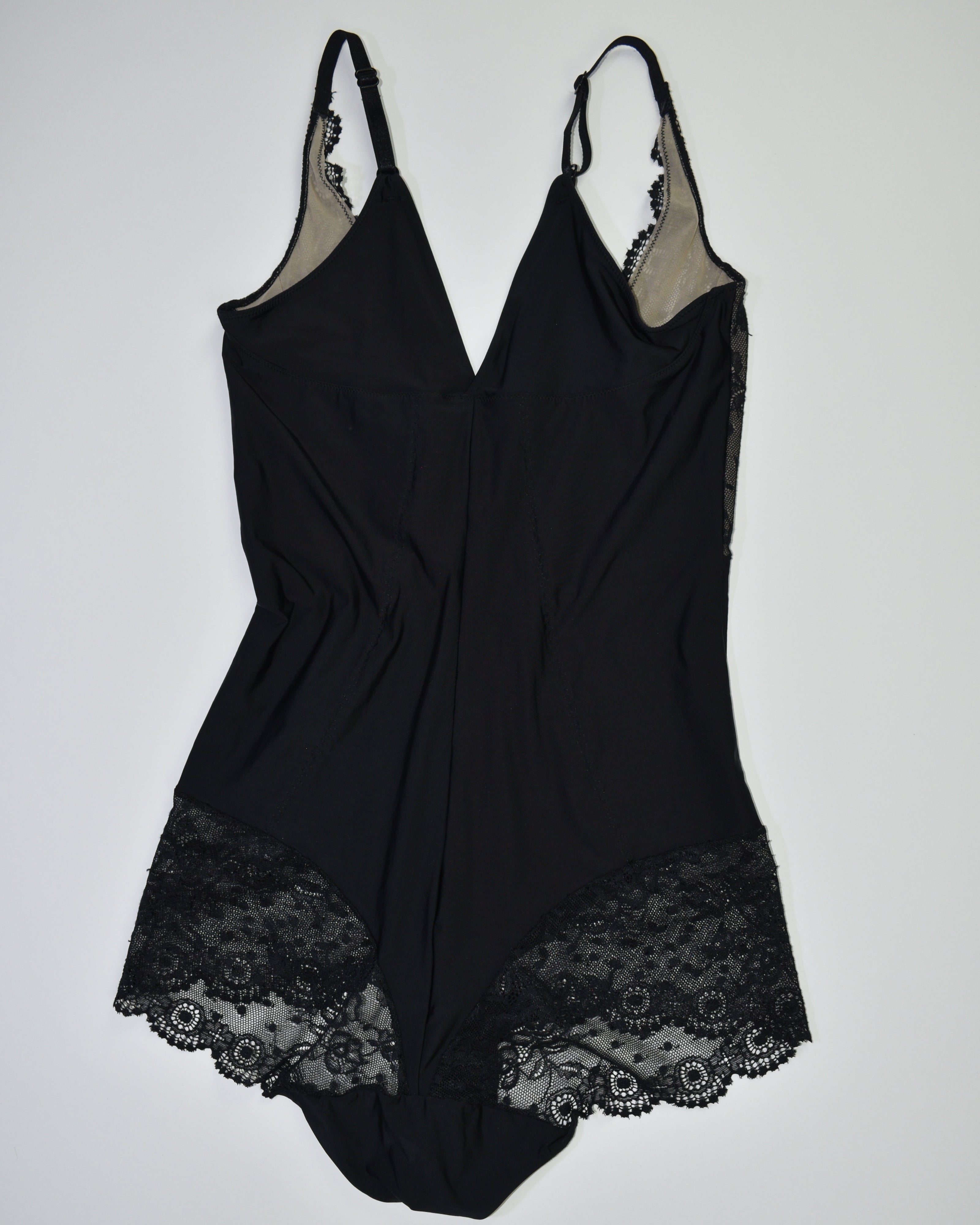 Black Lace Bodysuit 1