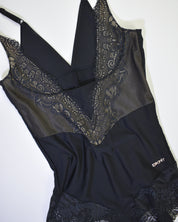 Black Lace Bodysuit 2