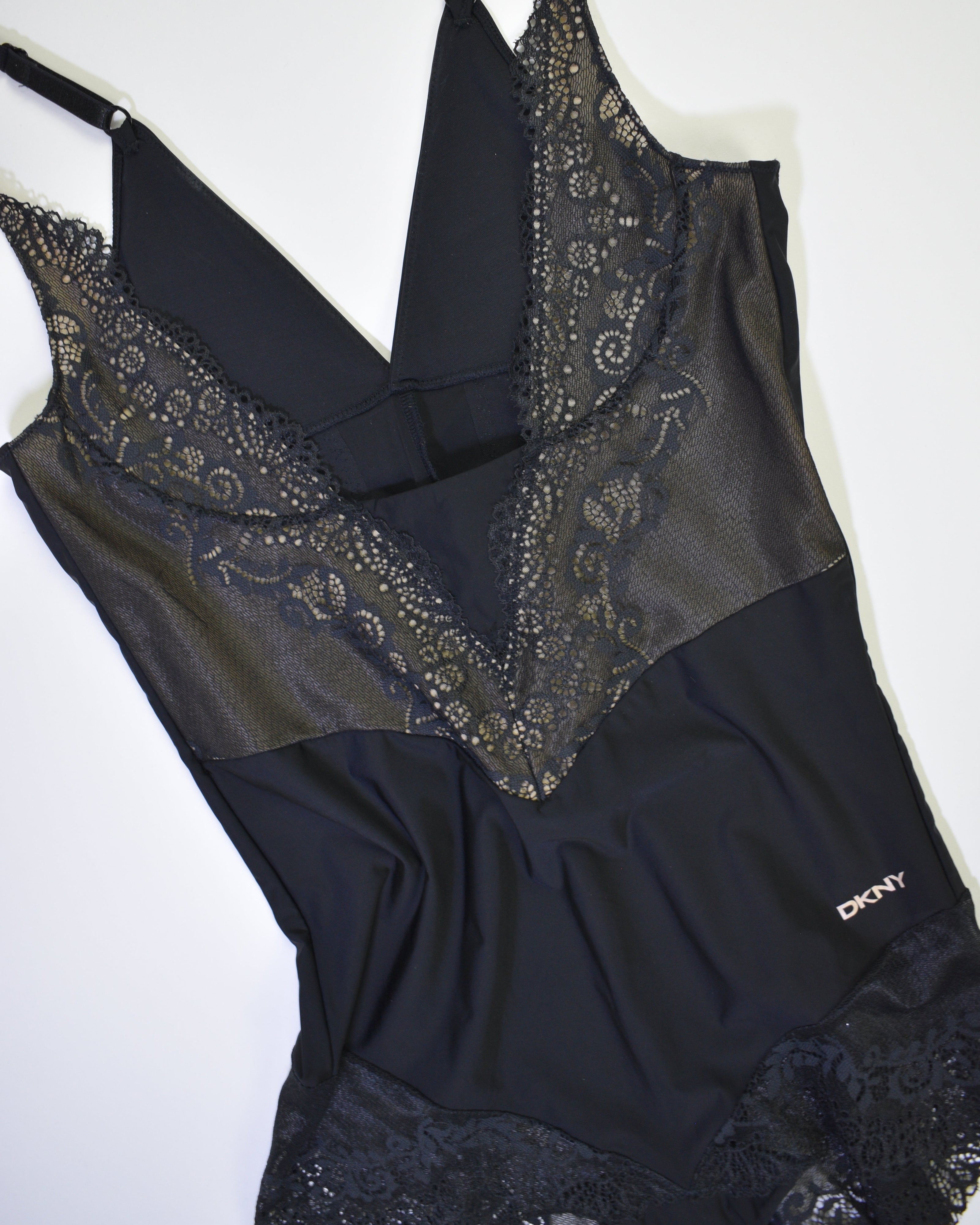 Black Lace Bodysuit 2