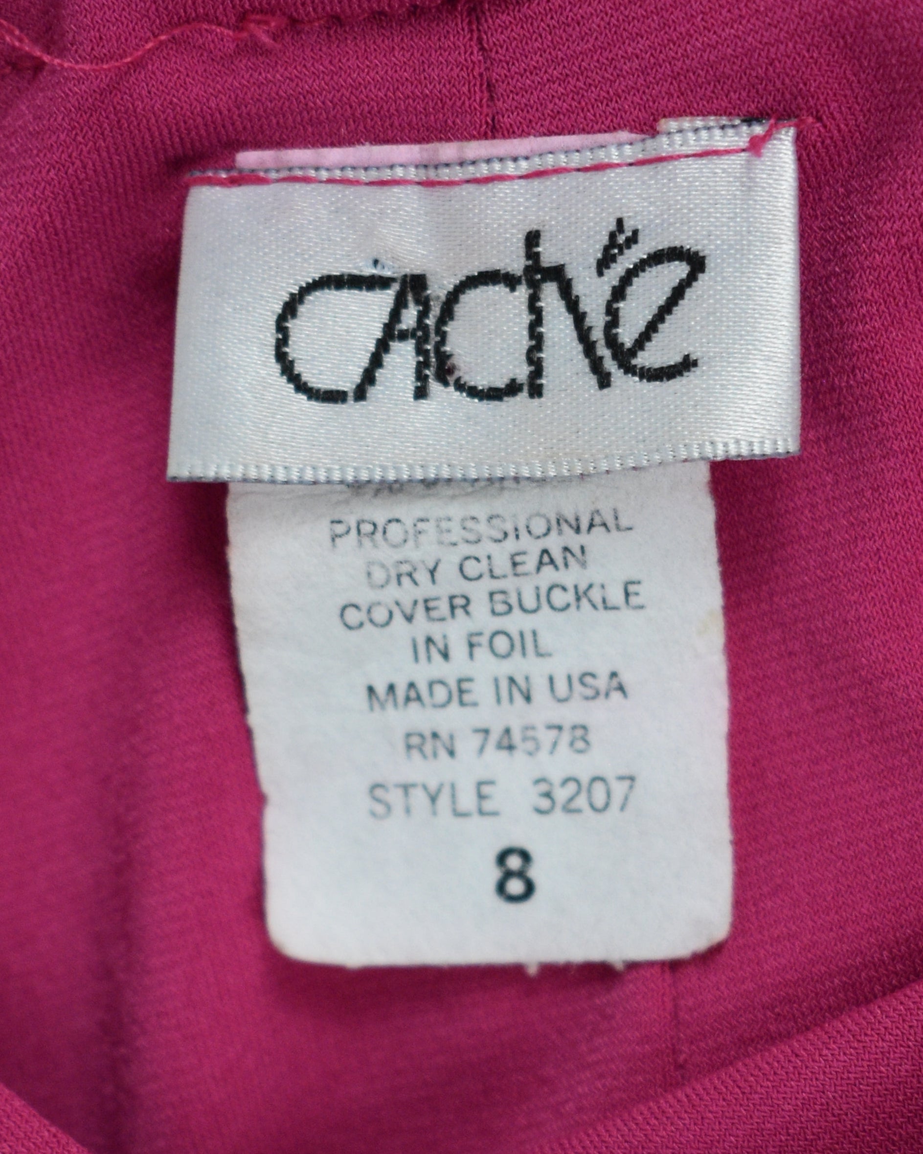 Cache Hot Pink Halter Dress