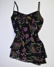 Multi-color Floral Mini Dress