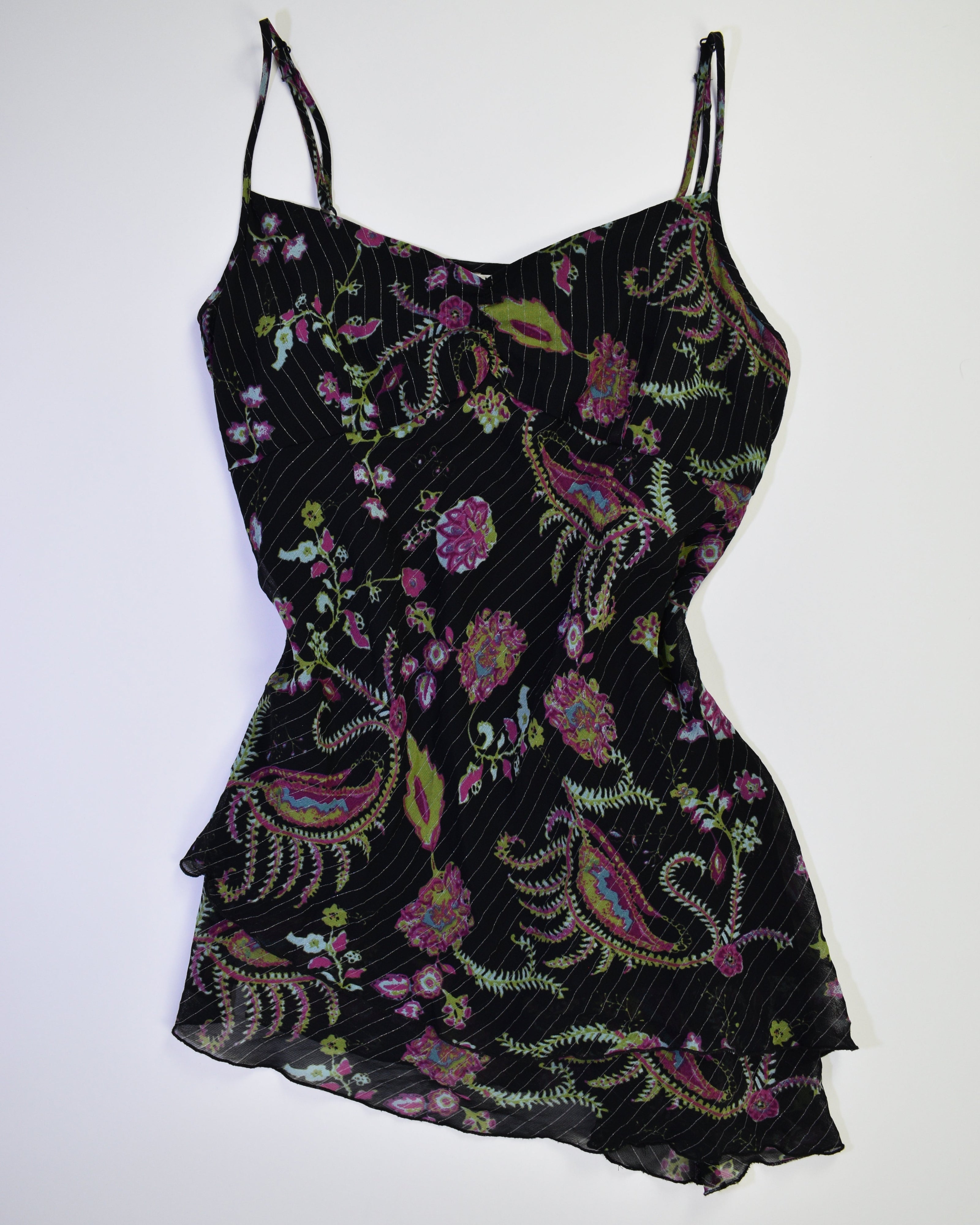 Multi-color Floral Mini Dress