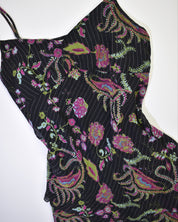 Multi-color Floral Mini Dress