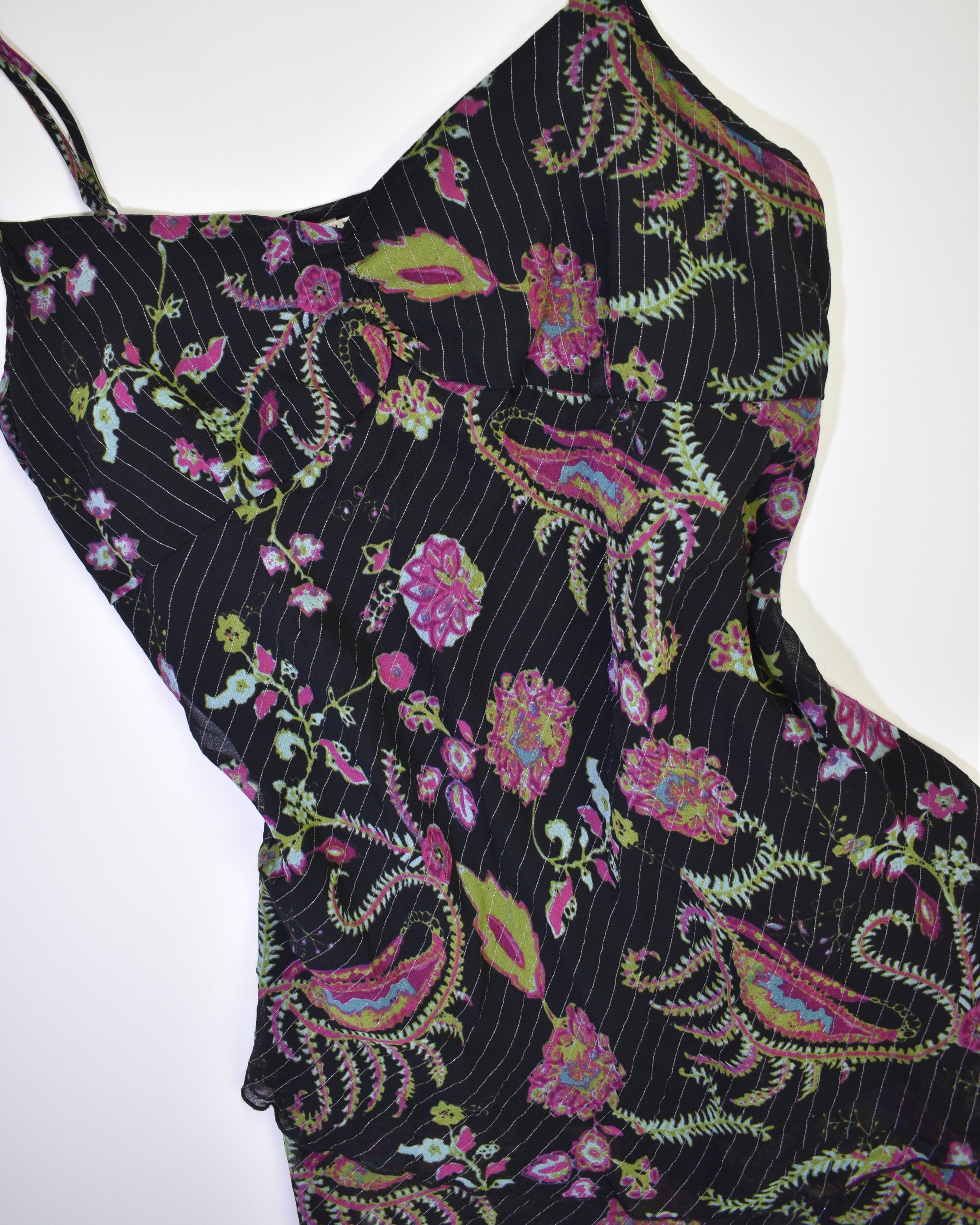 Multi-color Floral Mini Dress