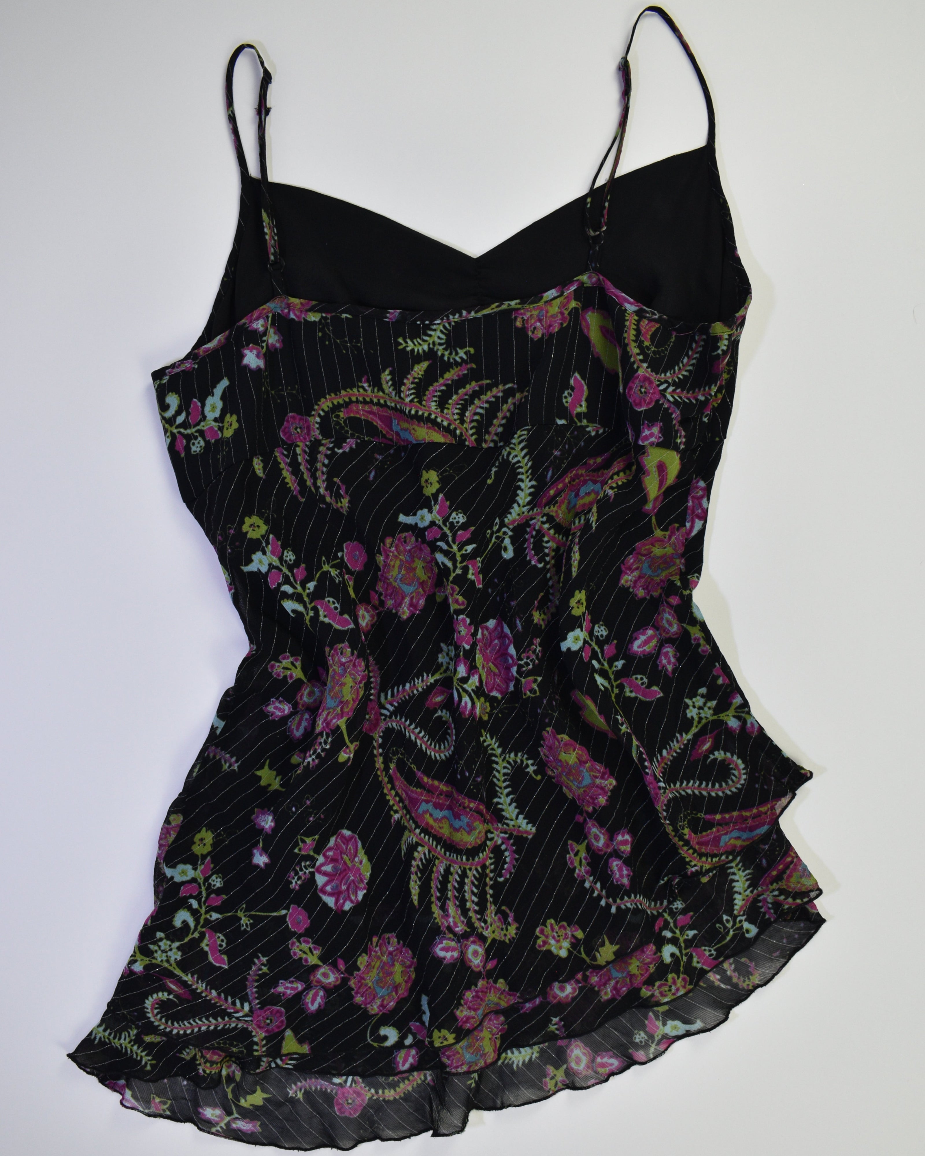 Multi-color Floral Mini Dress