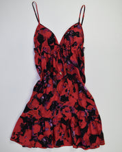 Black & Red Ruffle Dress
