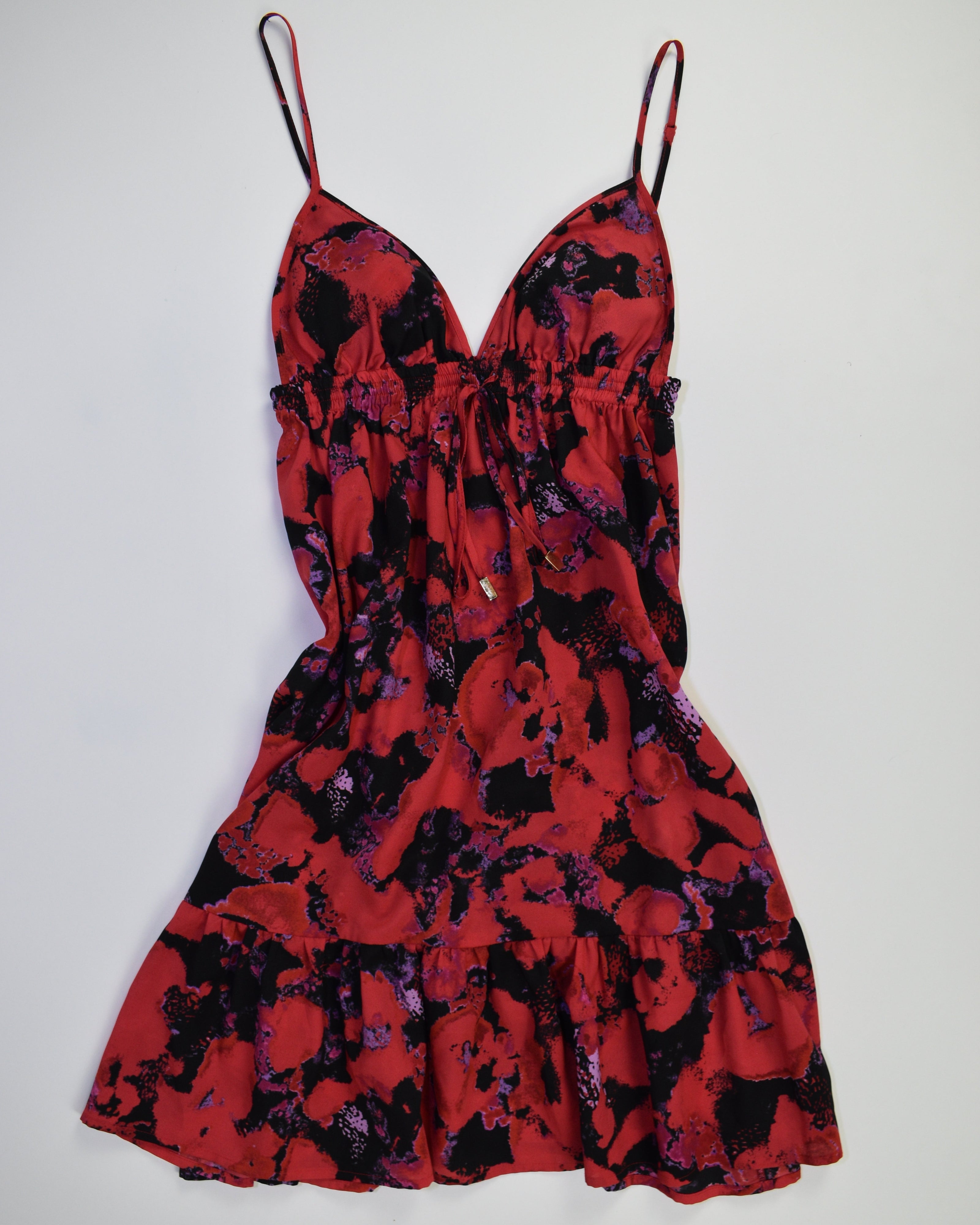 Black & Red Ruffle Dress