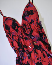 Black & Red Ruffle Dress