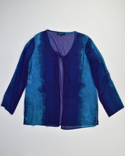 Blue & Purple Tie Coverup