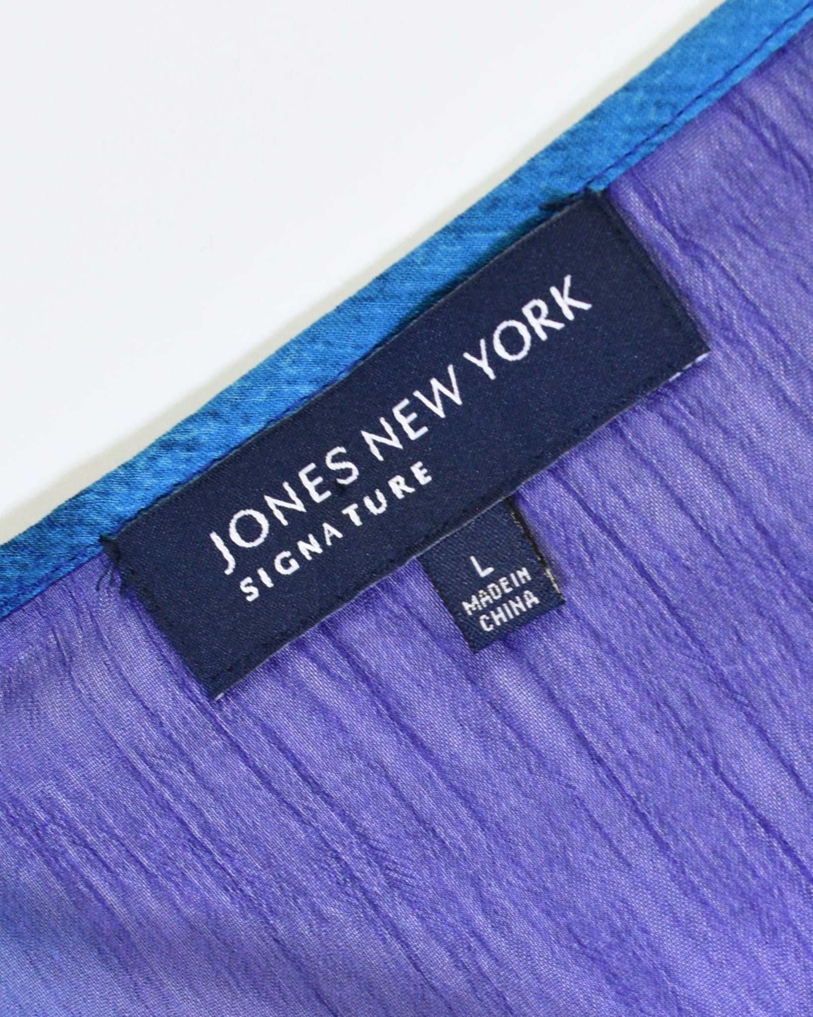 Blue & Purple Tie Coverup