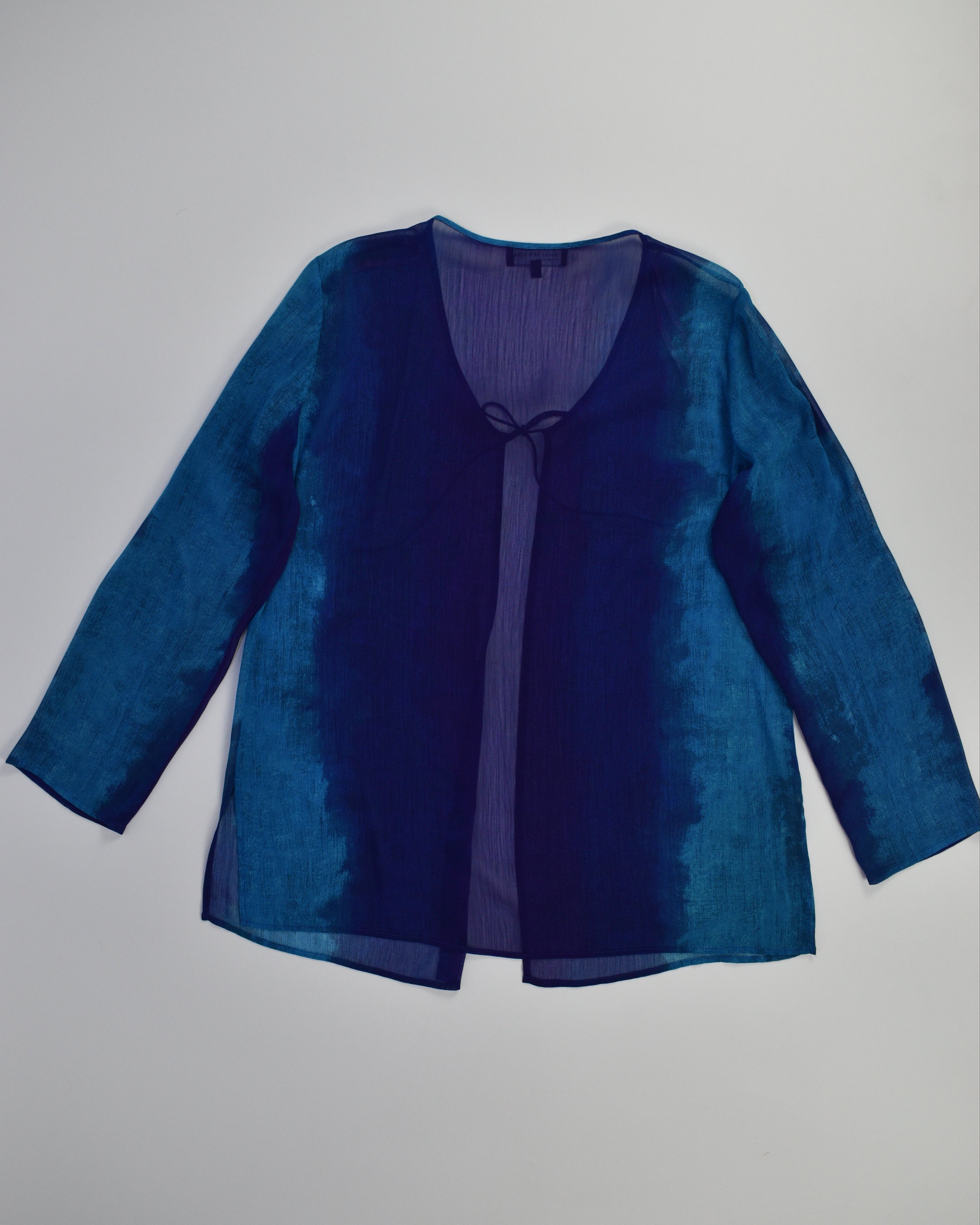 Blue & Purple Tie Coverup