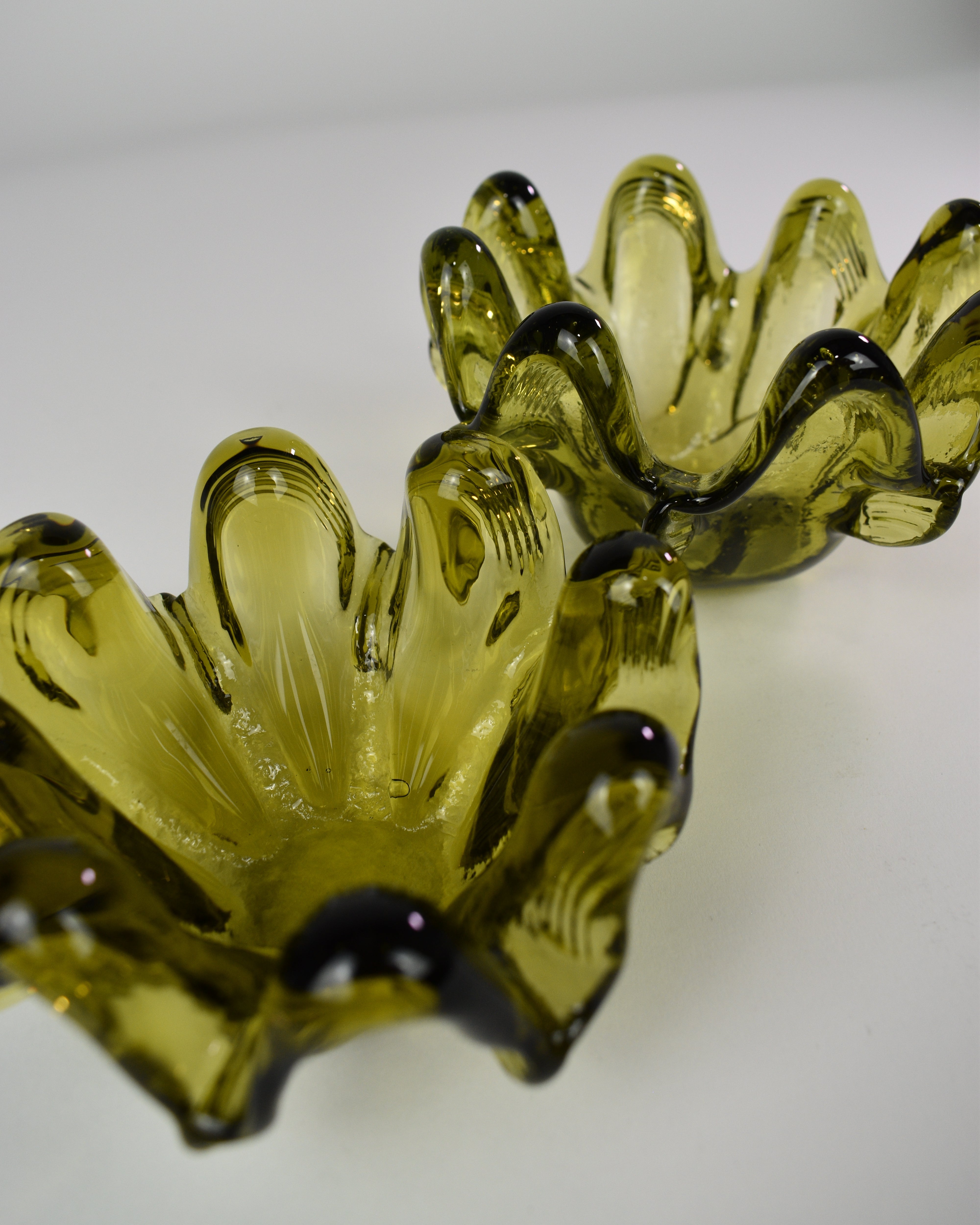 Green Stacking Ashtray