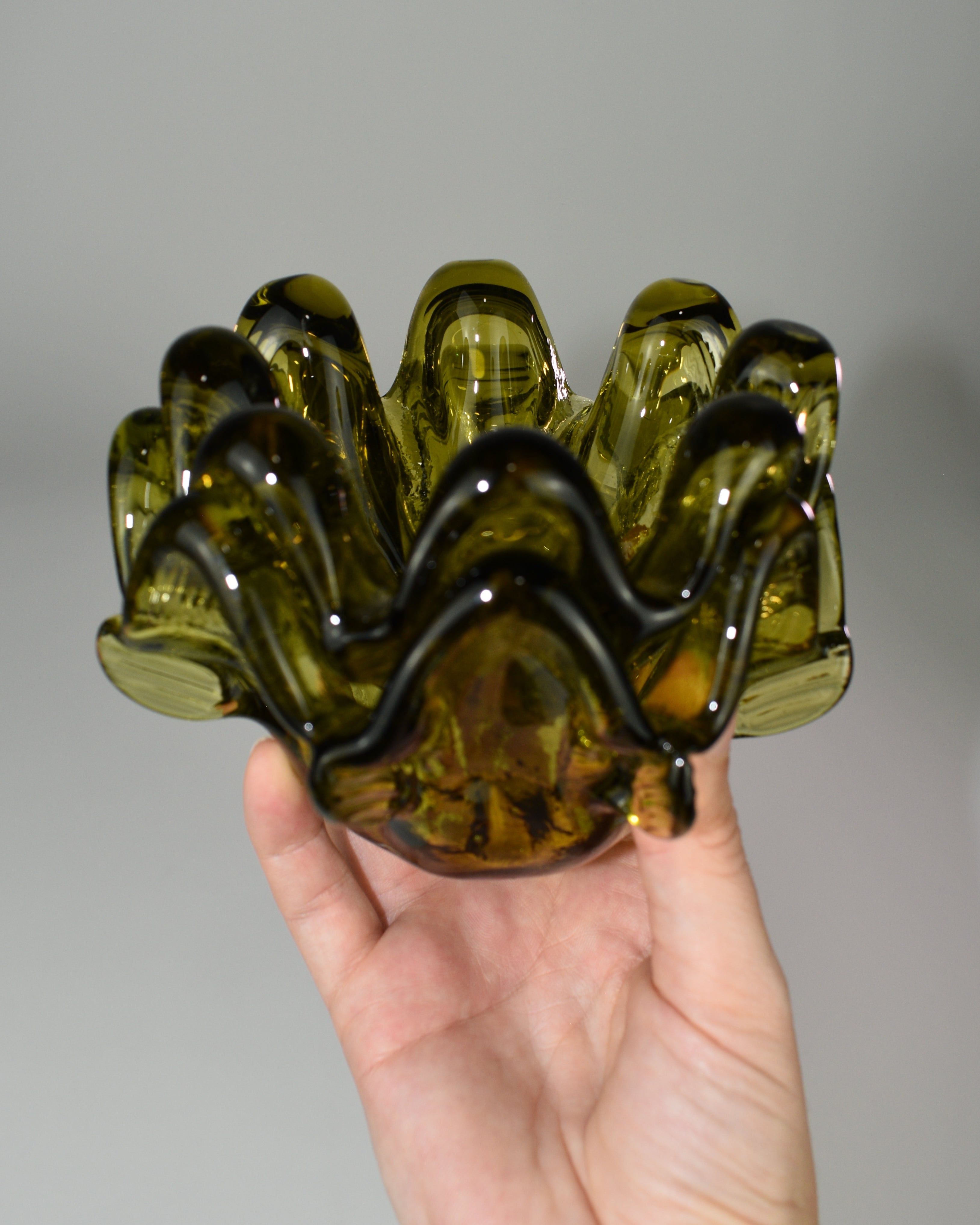 Green Stacking Ashtray