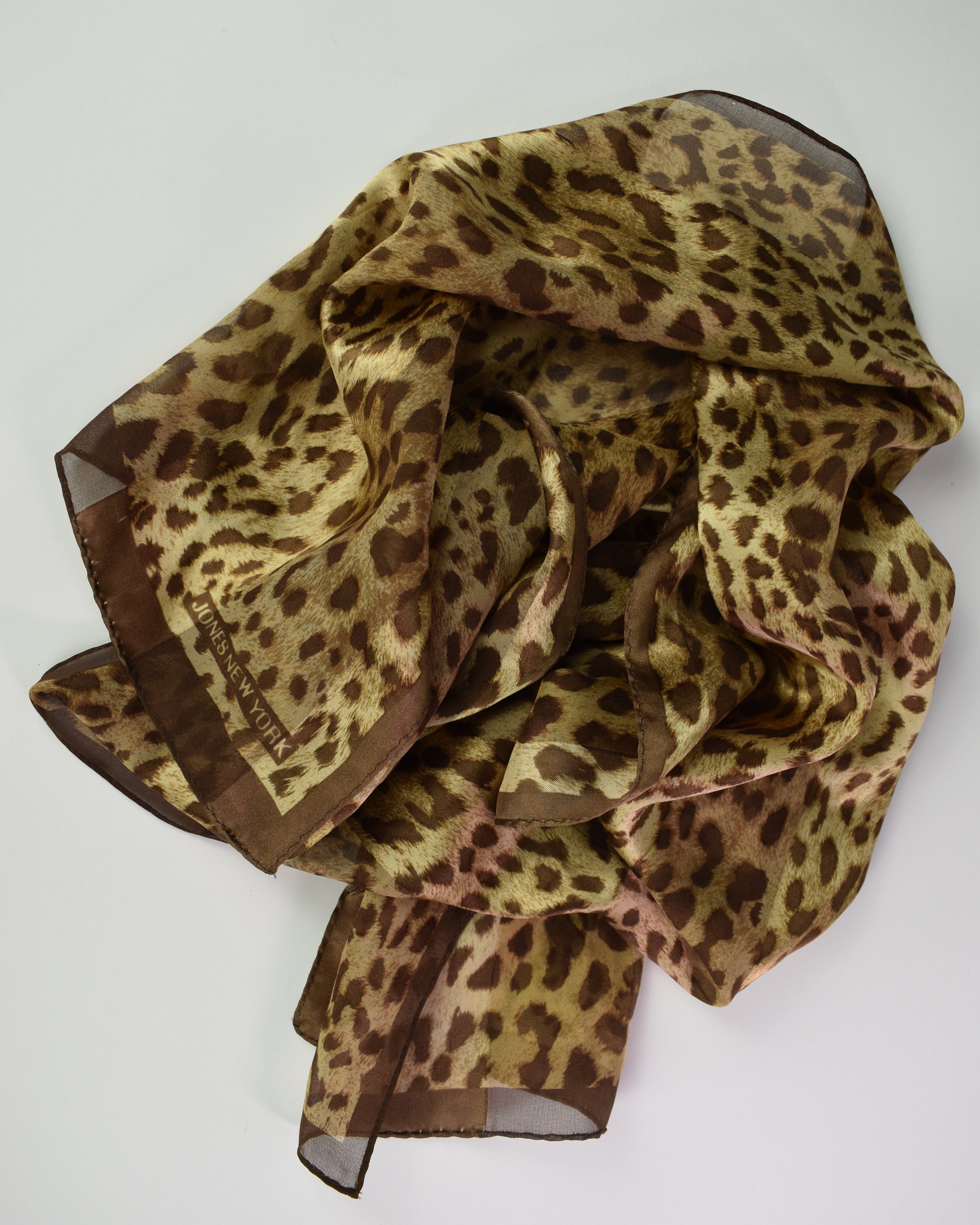 Jones New York Cheetah Scarf