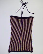 Purple & Gold Tube-top