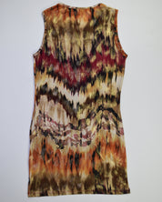 Frederick's of Hollywood Gold Multi-color Dress