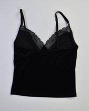 Velvet Lace Black Cami
