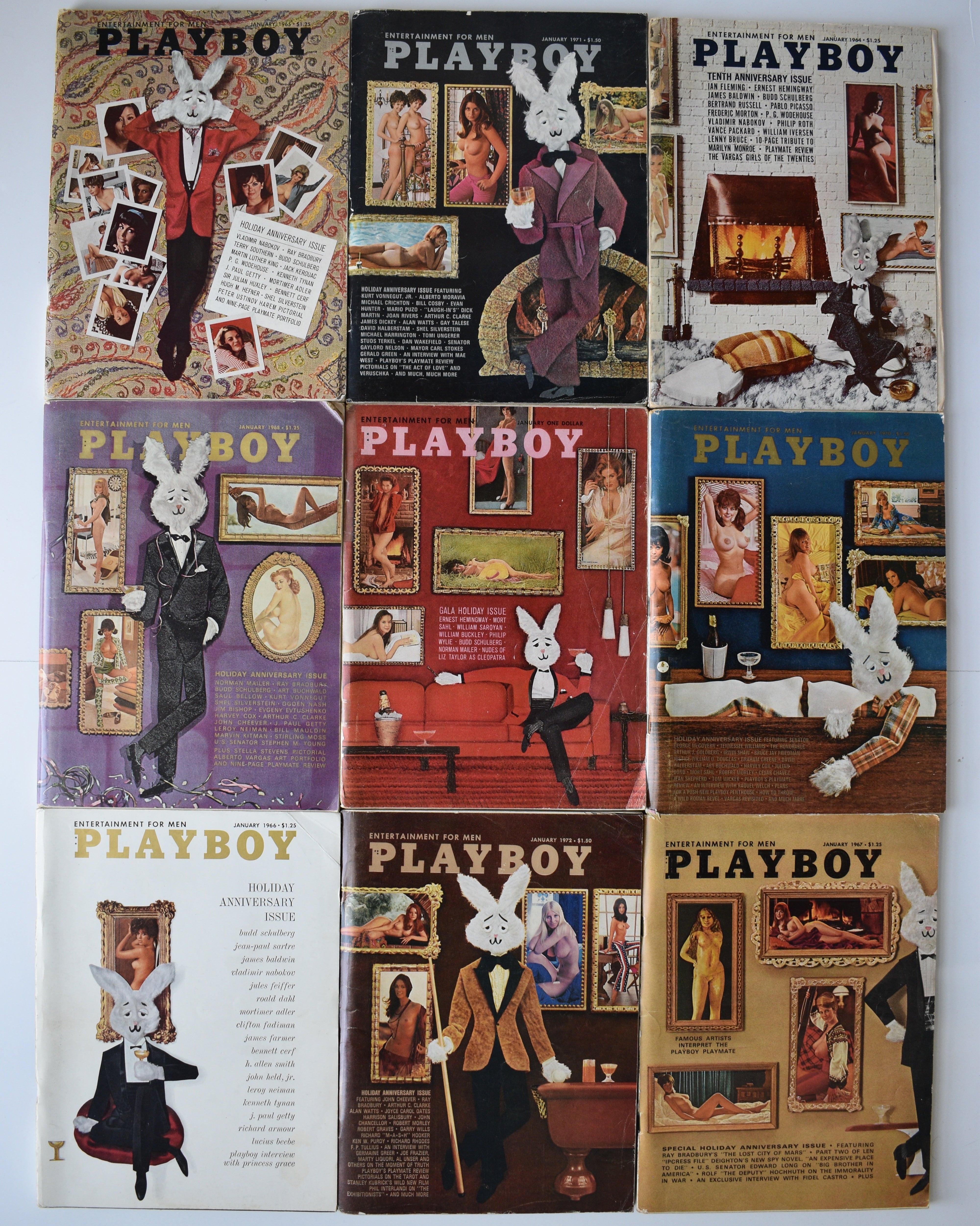 Anniversary Issues - Vintage Playboys