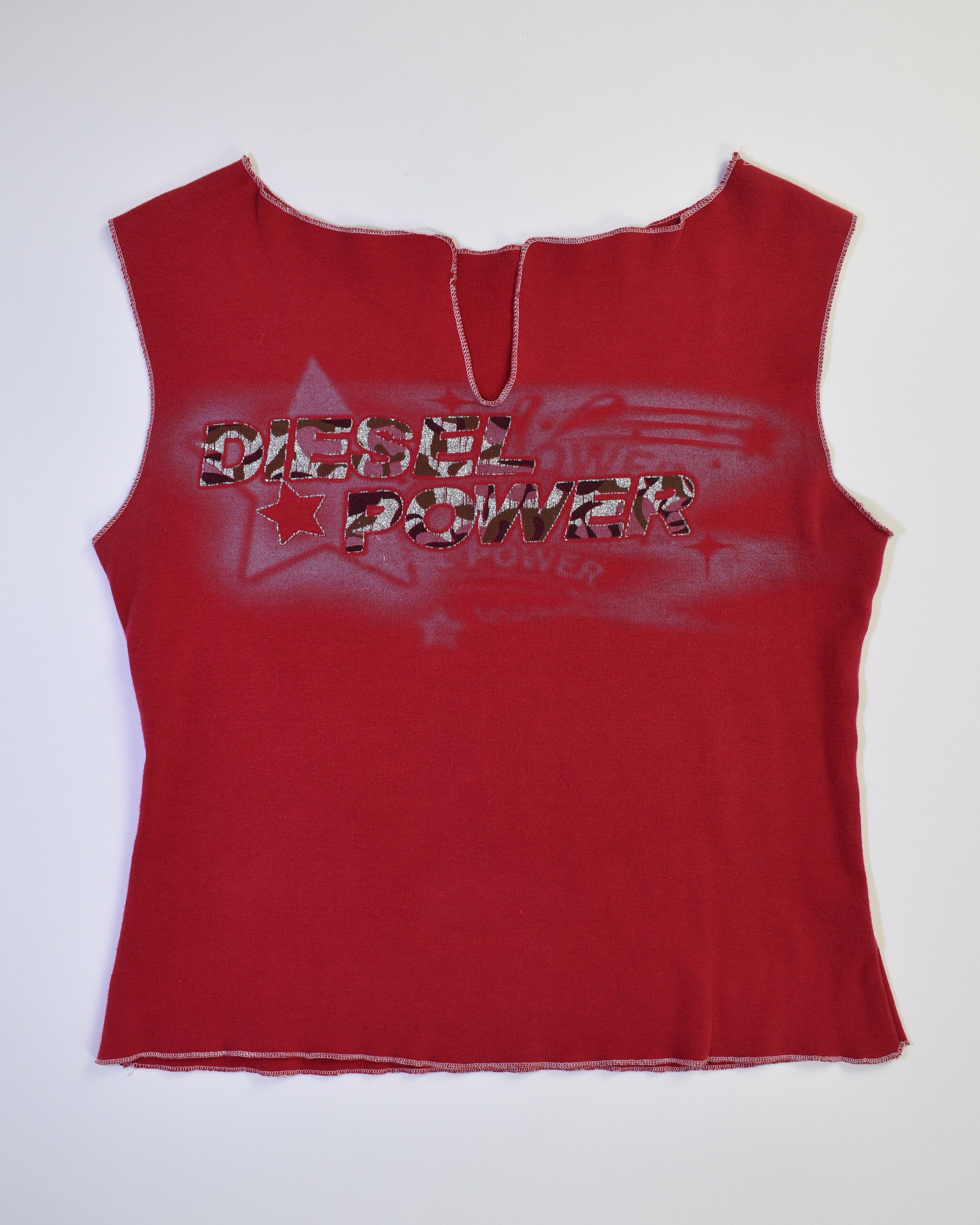 Diesel Power Red Tank