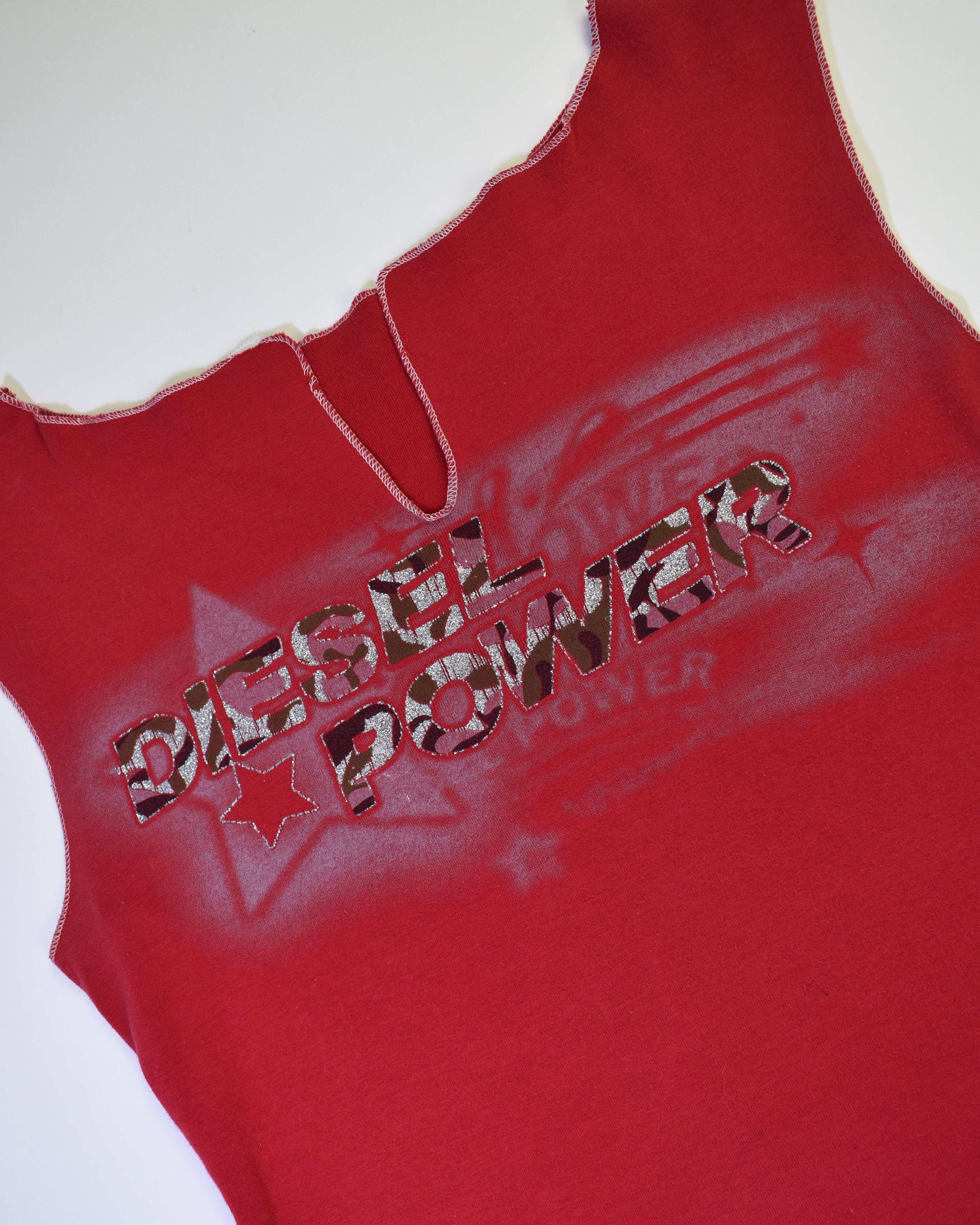 Diesel Power Red Tank