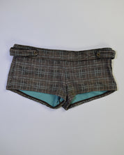 Juicy Couture Plaid Micro Shorts