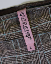 Juicy Couture Plaid Micro Shorts