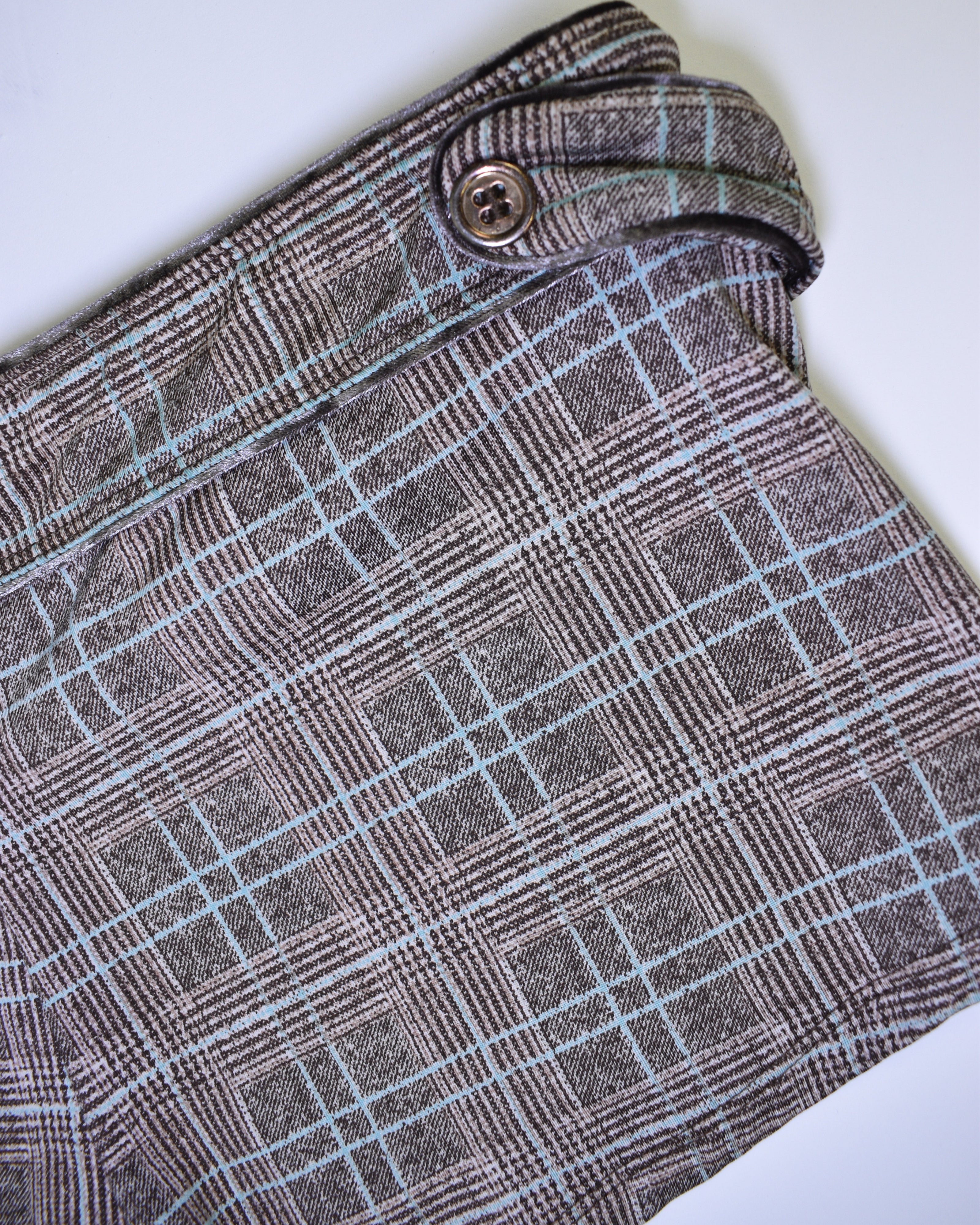 Juicy Couture Plaid Micro Shorts