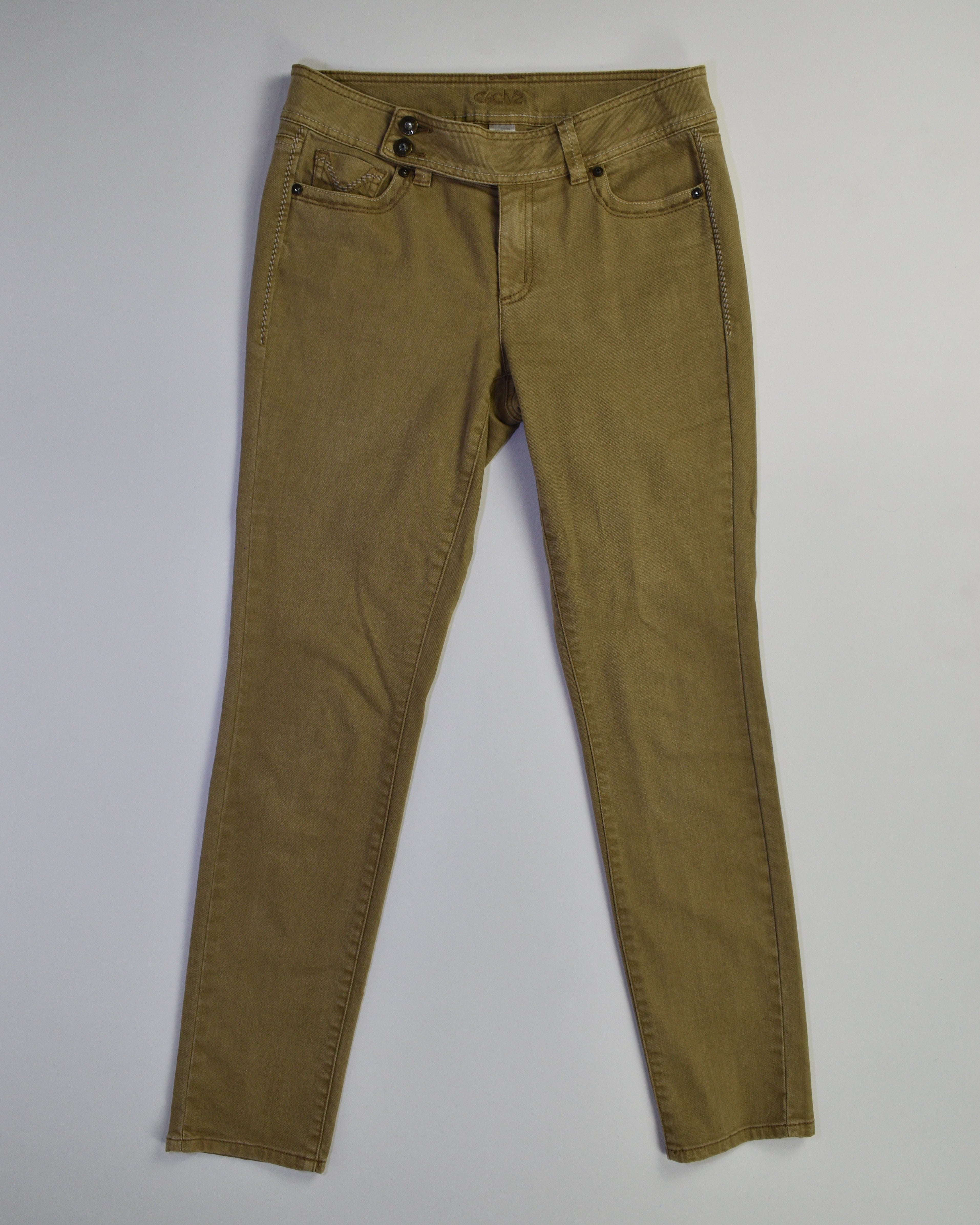 Cache Tan Buckle Pants