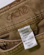 Cache Tan Buckle Pants