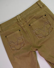Cache Tan Buckle Pants