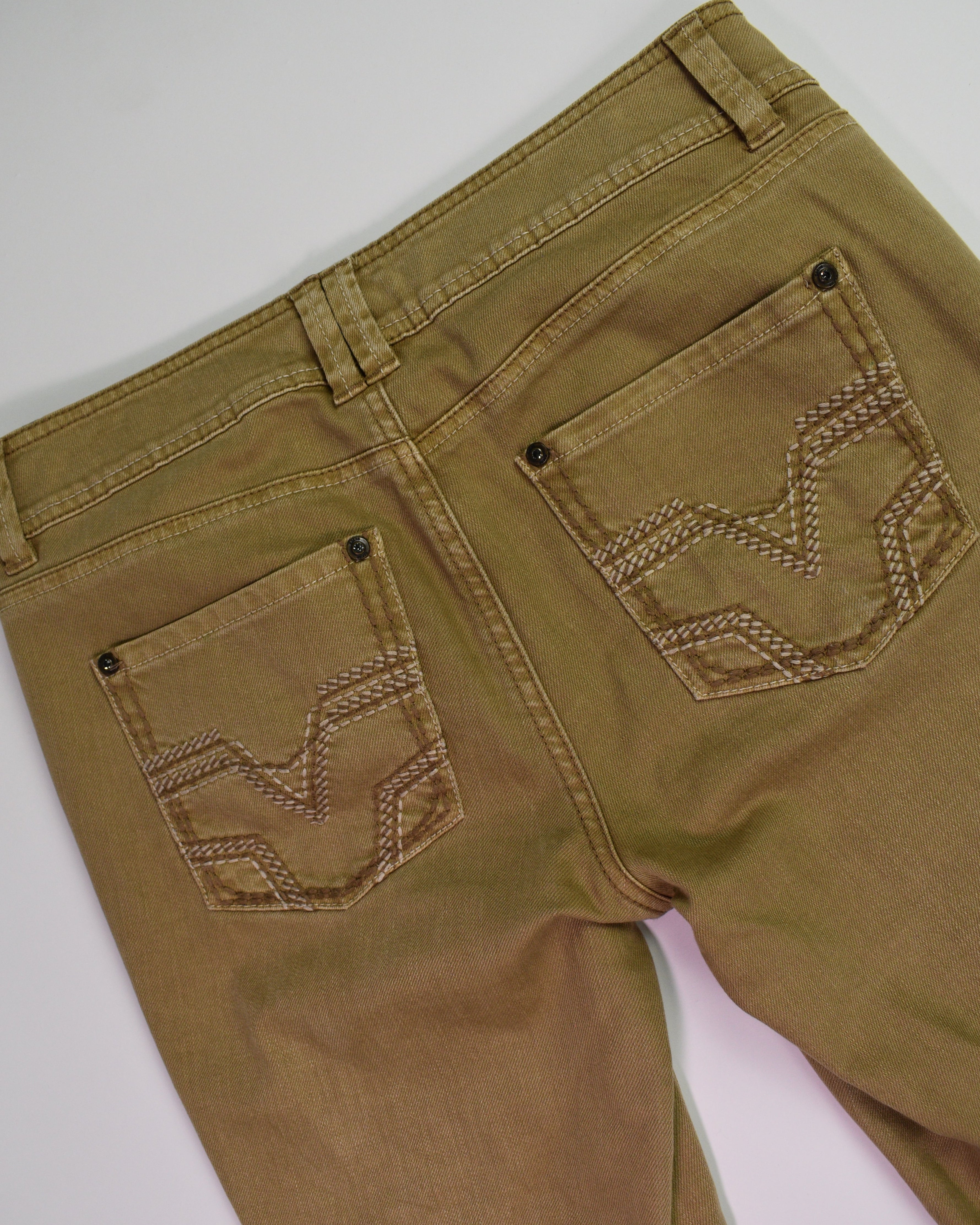 Cache Tan Buckle Pants