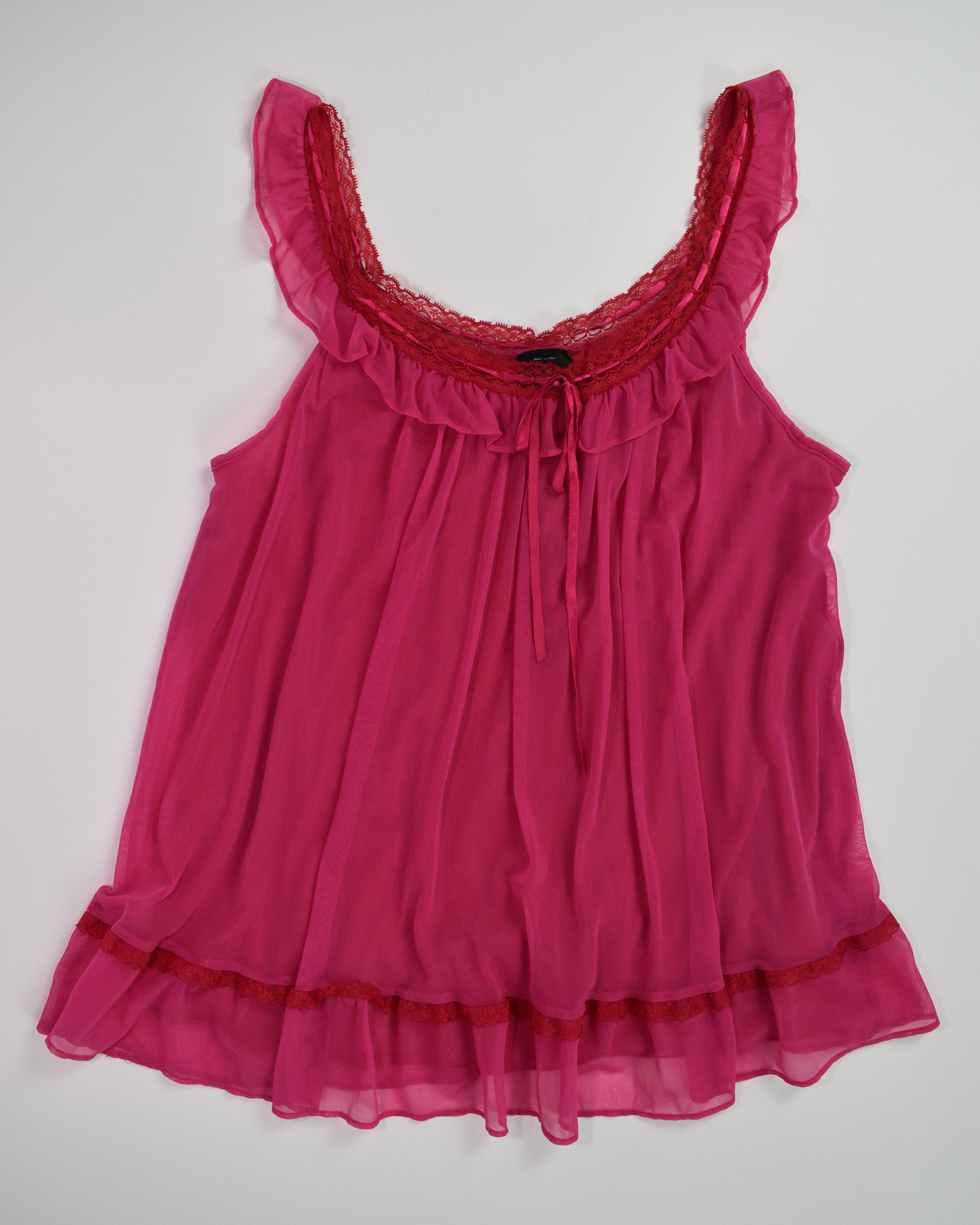 Pink Victoria's Secret Babydoll Top