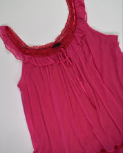 Pink Victoria's Secret Babydoll Top