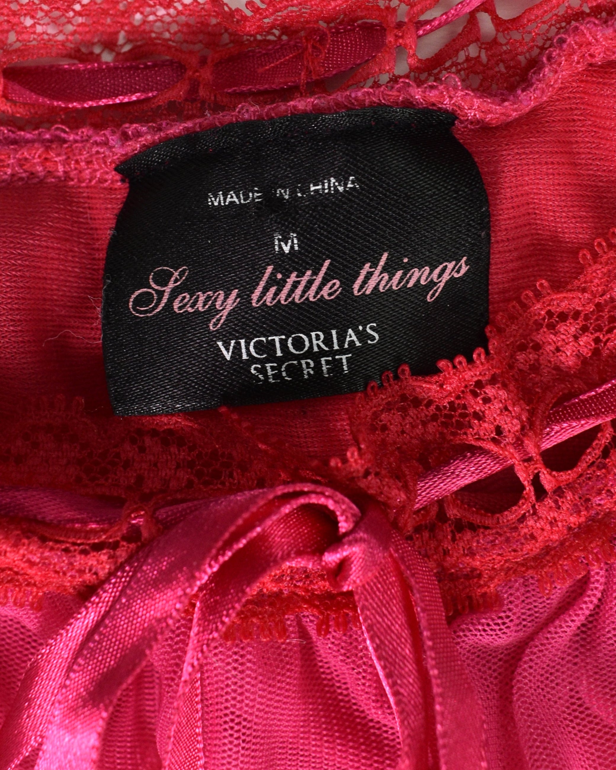 Pink Victoria's Secret Babydoll Top