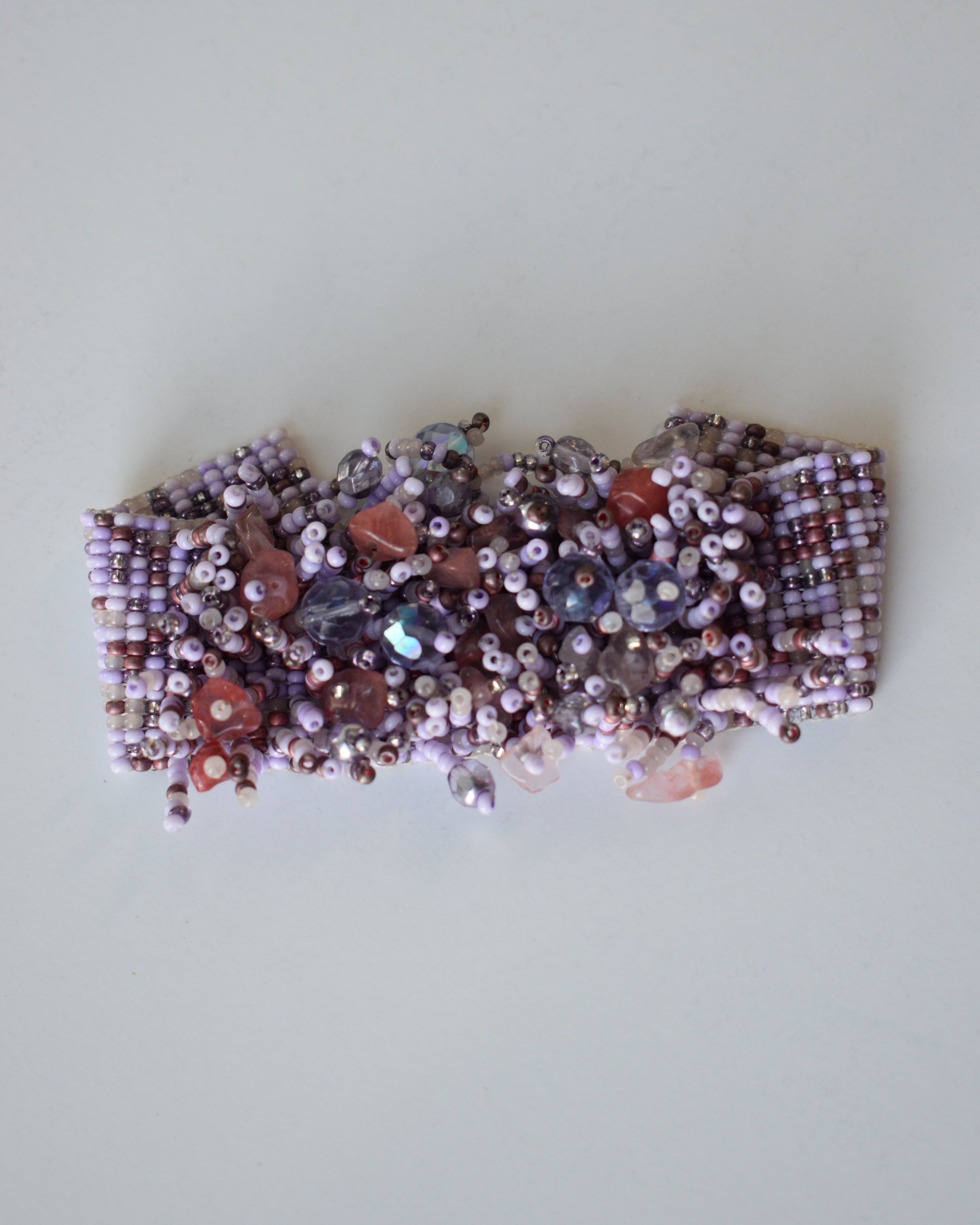 Purple Beaded Bracelet